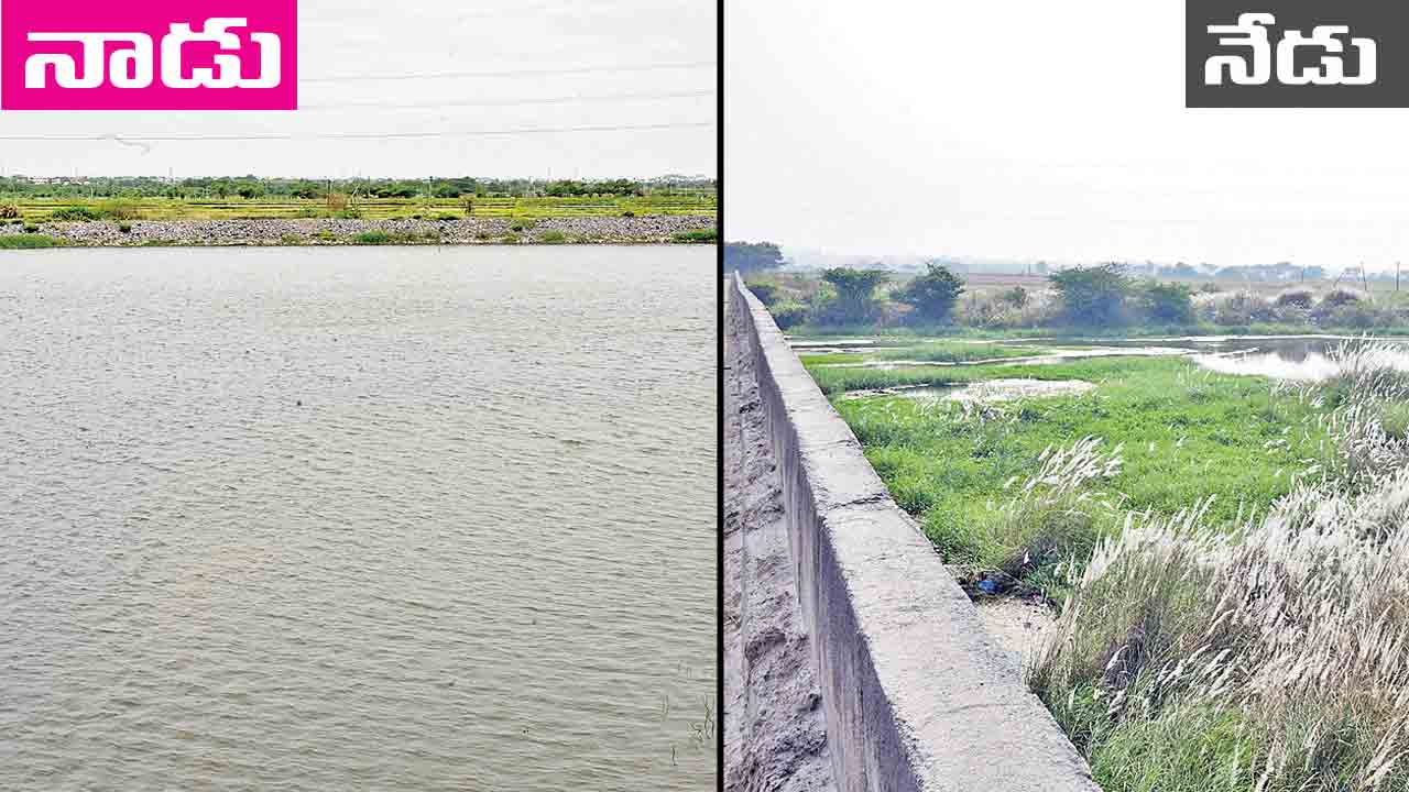 కేసీఆర్‌ అద్భుతం.. రేవంత్‌ అధ్వానం.. నాడు ప్రగతి వెలుగులు.. నేడు నిర్లక్ష్యపు తెగులు