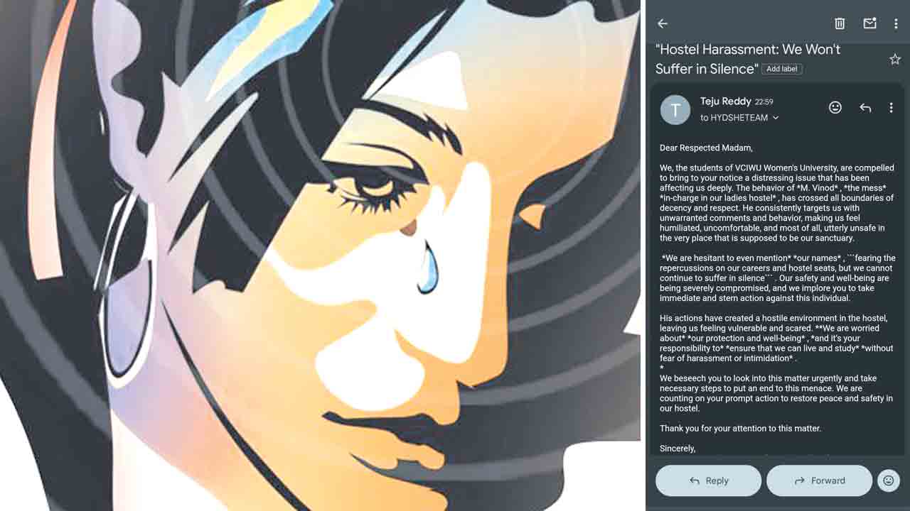 మెస్‌ ఇన్‌చార్జి వేధిస్తున్నాడు