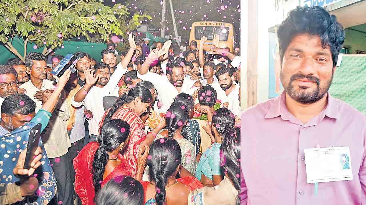 ధన మదాన్ని ధిక్కరించిన బీఆర్‌ఎస్‌ ‘ఆర్మీ’.. అధికార పార్టీ ఆగడాలను ఎదిరించి గెలిచిన సైనికుడు