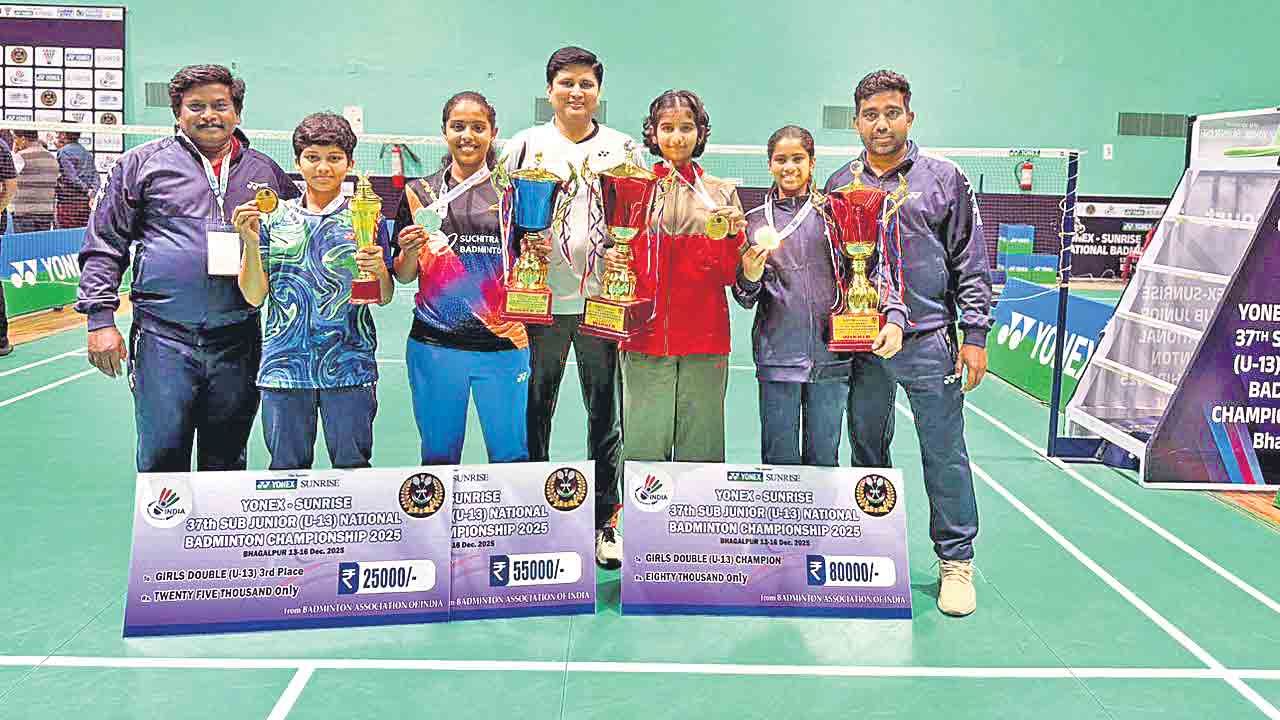 తెలంగాణ బాలికల సత్తా