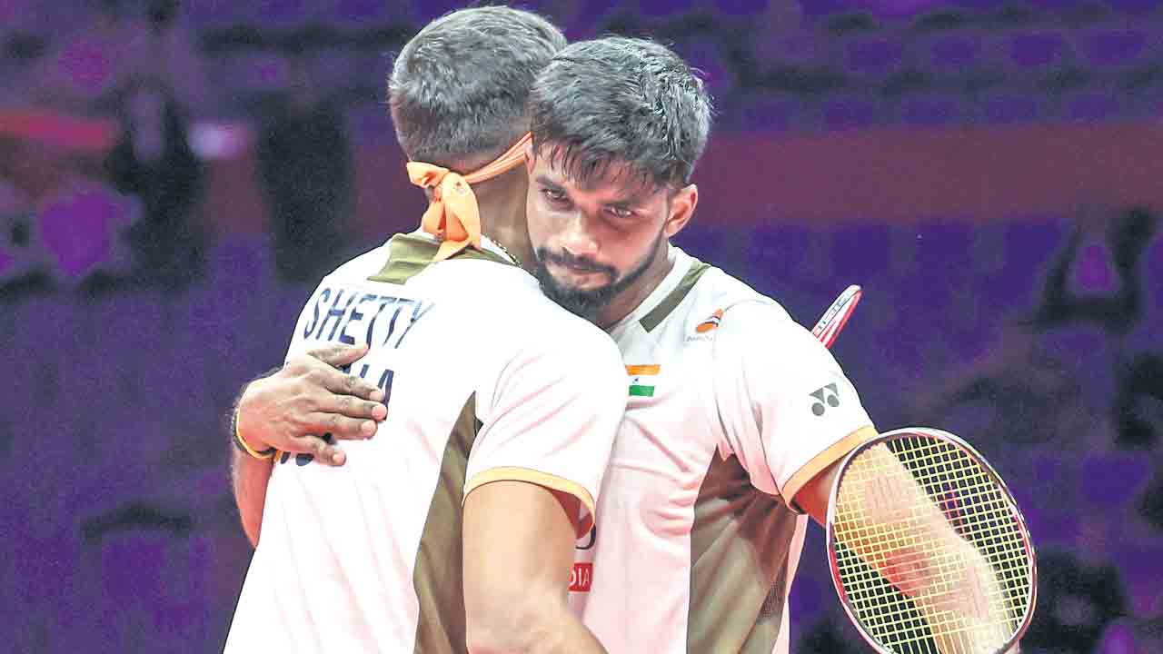 సెమీస్‌కు సాత్విక్‌ జోడీ