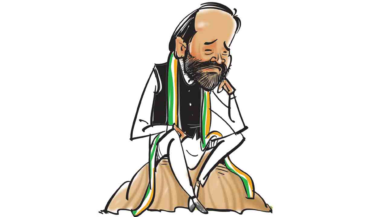 పాలమూరు ప్రాజెక్టుపై మరోసారి ప్రిపేరై రాని ఉత్తమ్‌.. డాటా, డాక్యుమెంట్లు లేక మీడియా ముందు తెల్లముఖం