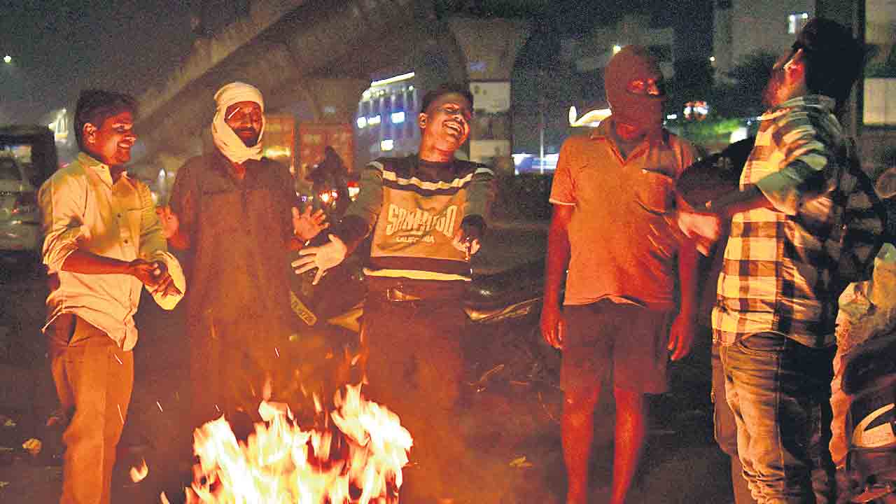 గ్రేటర్‌లో చలిపంజా