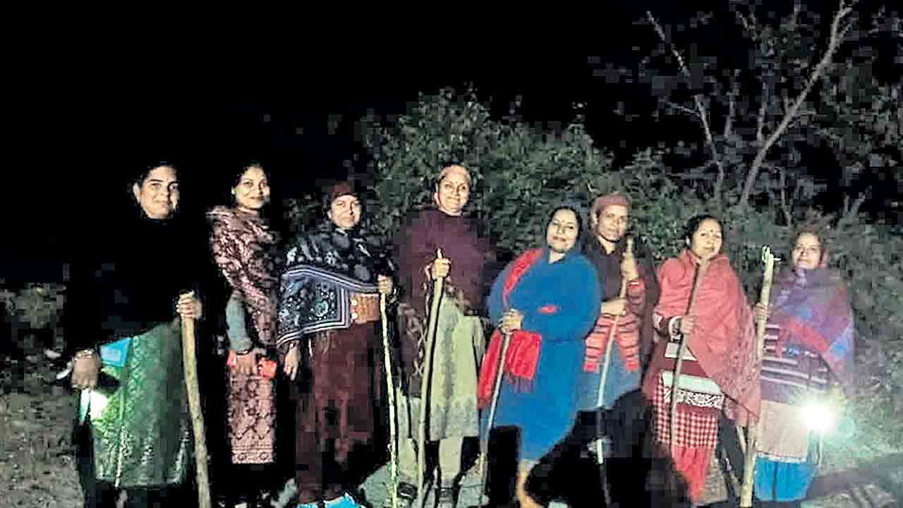 హెరాయిన్‌ నిరోధం కోసం మహిళల గస్తీ