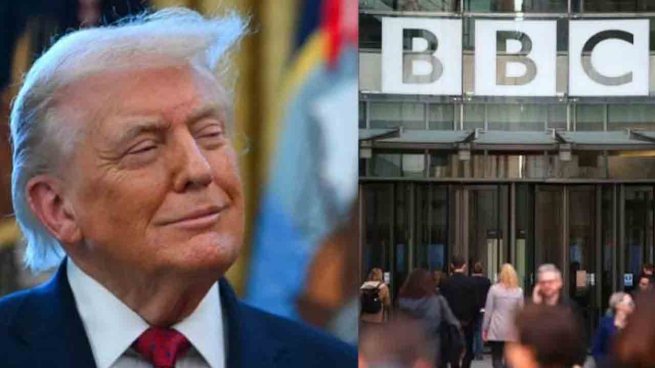 రూ.90 వేల కోట్లకు బీబీసీపై ట్రంప్‌ దావా