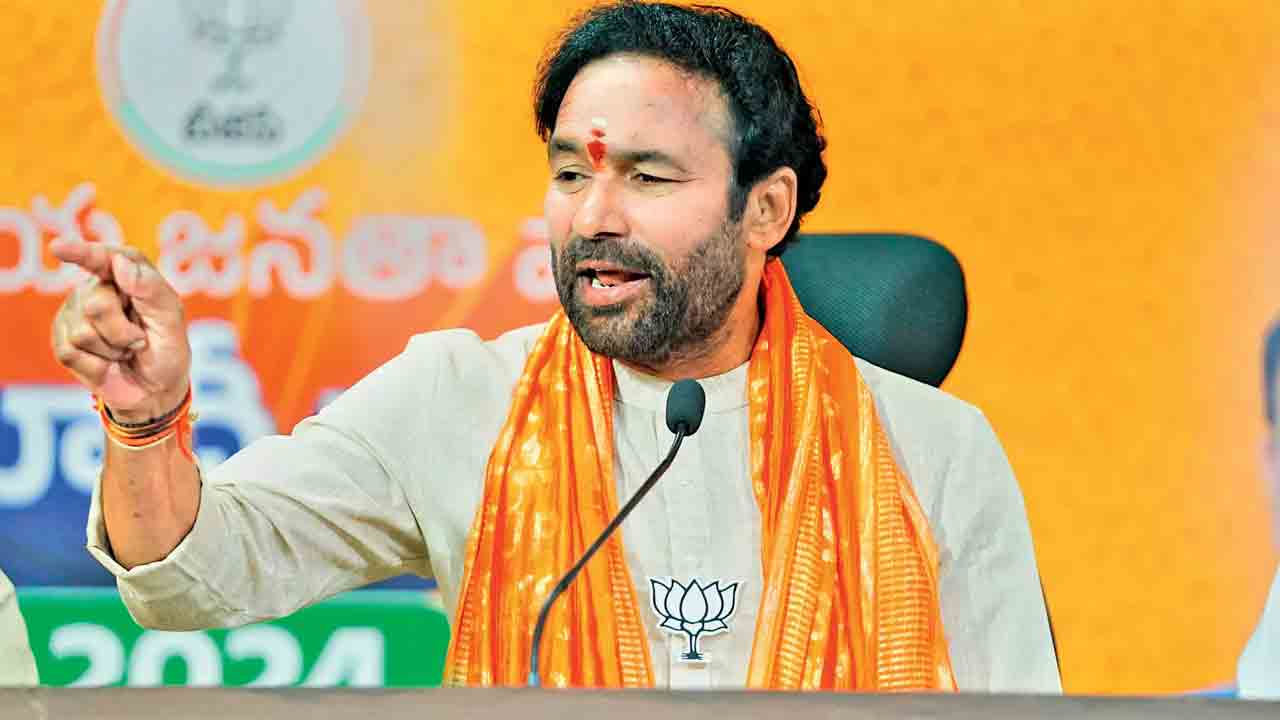 రియల్టర్ల లబ్ధికే ‘హిల్ట్‌’ : కిషన్‌రెడ్డి