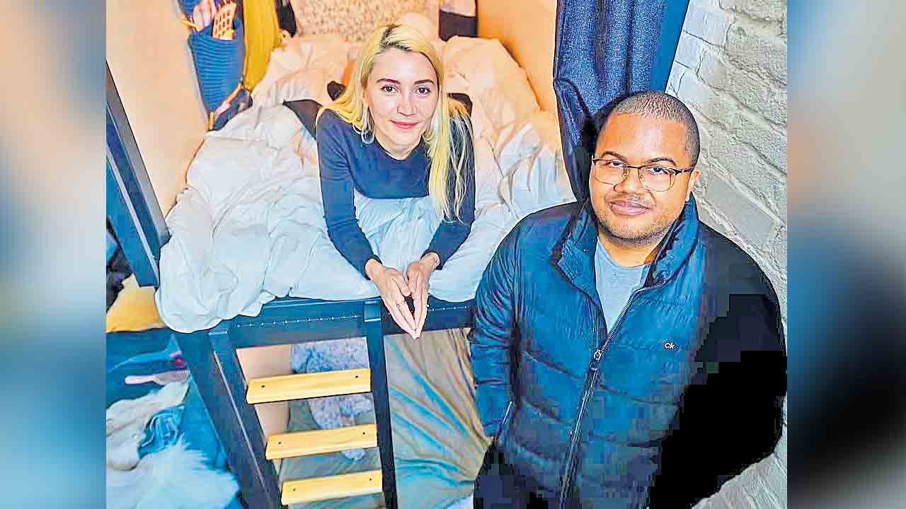 స్లీపింగ్‌ పాడ్‌ అద్దె నెలకు రూ.63,000