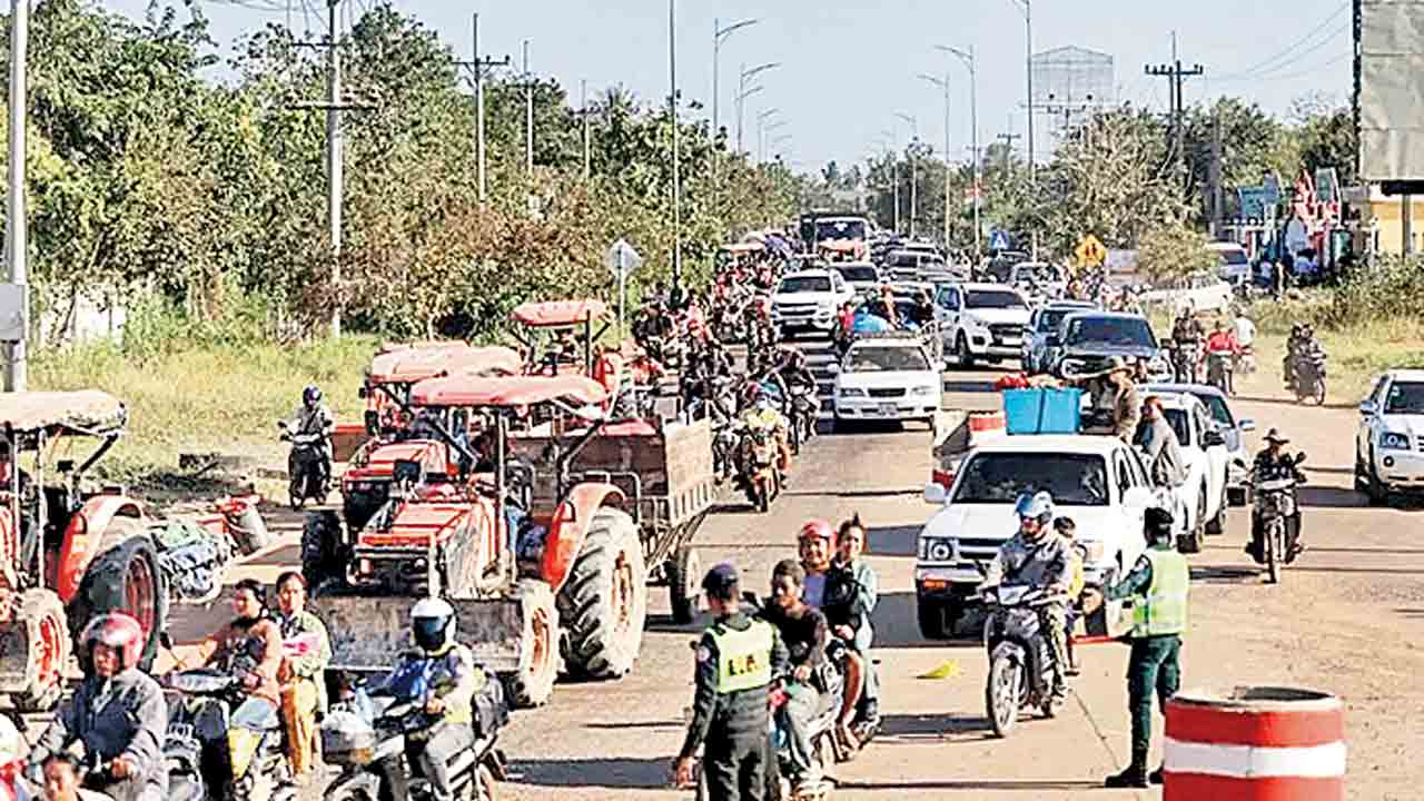 థాయ్‌లాండ్‌-కంబోడియా మధ్య మళ్లీ సైనిక ఘర్షణలు