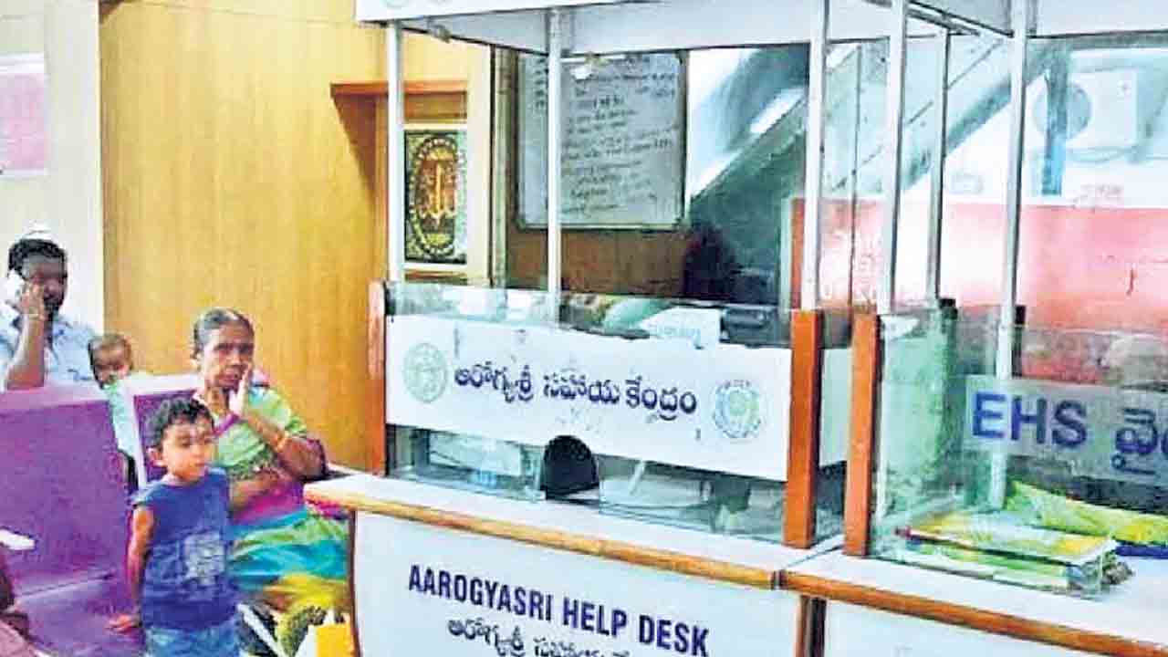 ఆరోగ్యశ్రీ బకాయిలు @600 కోట్లు
