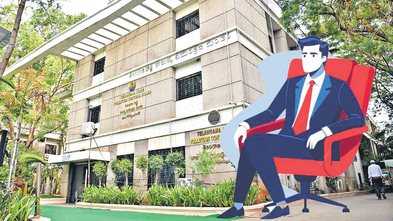 పీసీబీలో పాతుకుపోయిన సీనియర్‌ అధికారి