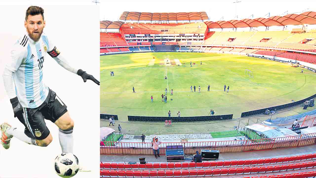 Lionel Messi | మరికొన్ని గంటల్లో హైదరాబాద్‌కు అర్జెంటీనా సాకర్‌ స్టార్‌.. ఉప్పల్‌లో పెనాల్టీ షూటౌట్‌