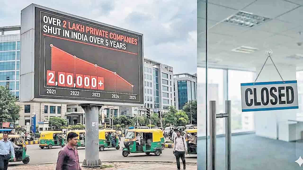 2 లక్షల కంపెనీలకు తాళం