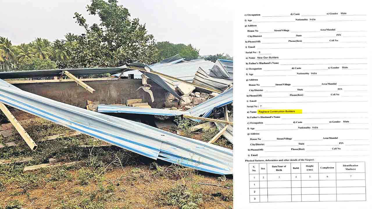 కబ్జా కుట్ర వెనుక రాఘవ కన్‌స్ట్రక్షన్‌