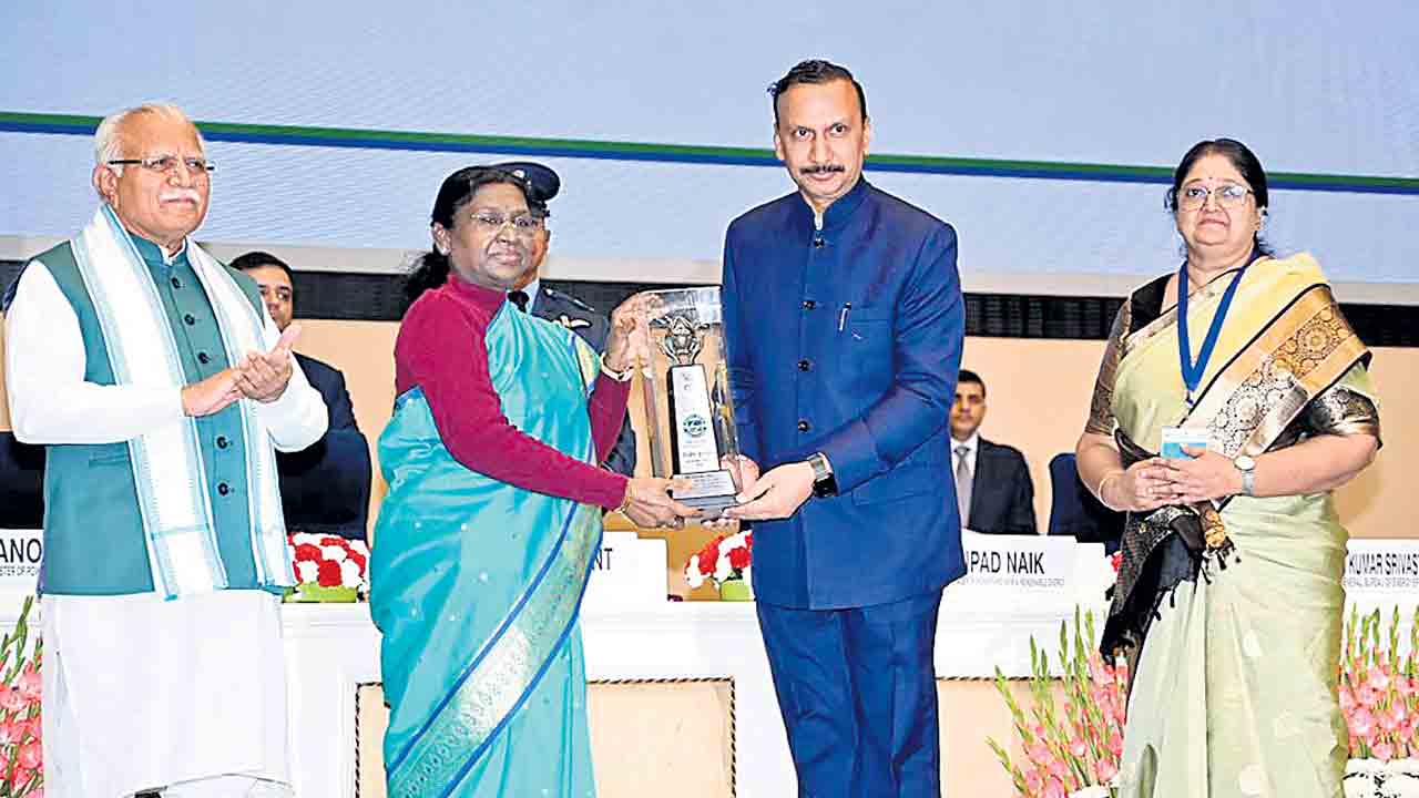 తెలంగాణకు ఎనర్జీ కన్జర్వేషన్‌ అవార్డు