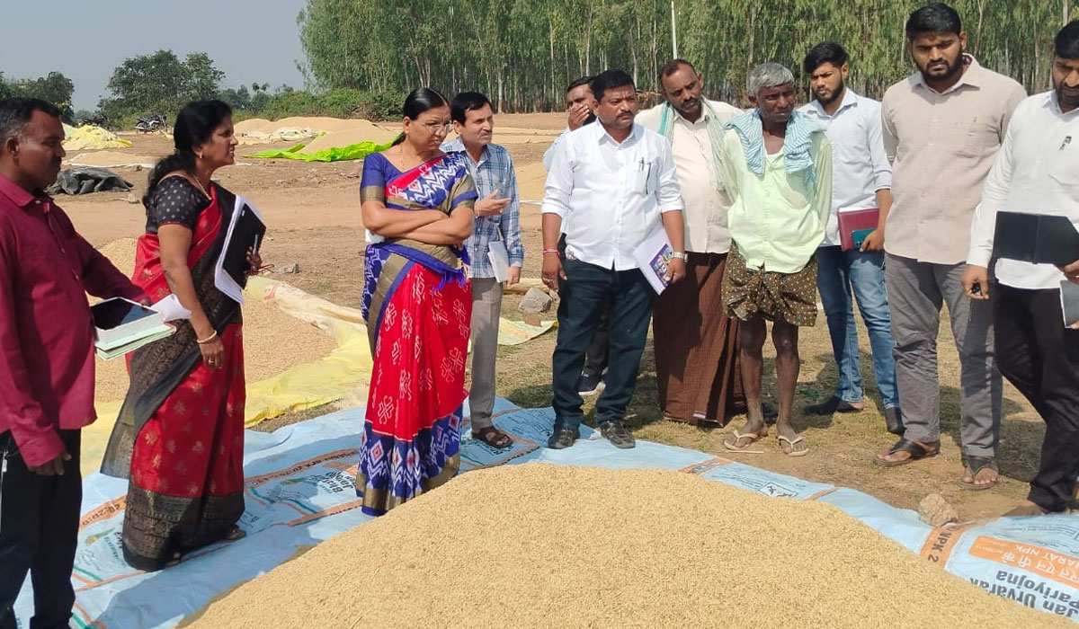 Sarangapur | కొనుగోల్లు త్వరితగతిన పూర్తి చేయాలి.. అదనపు కలెక్టర్ బీఎస్ లత