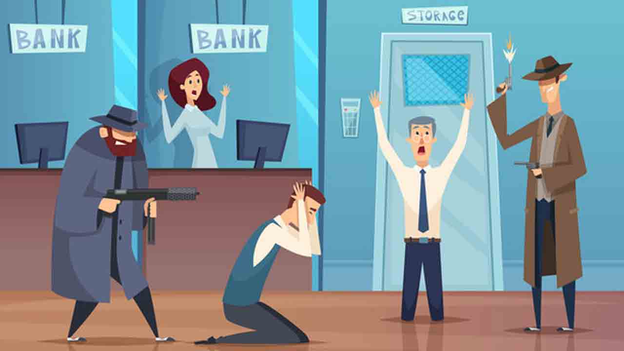 Bank robbery | బ్యాంక్‌ దోపిడీని సమయస్ఫూర్తితో అడ్డుకున్న మహిళా మేనేజర్‌.. దొంగలు పరారీ