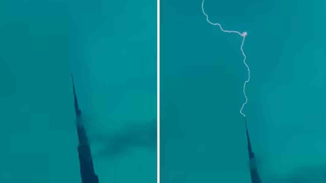 Burj Khalifa | బుర్జ్‌ ఖలీఫాను తాకిన పిడుగు.. అద్భుత దృష్యాన్ని పంచుకున్న దుబాయ్‌ యువరాజు