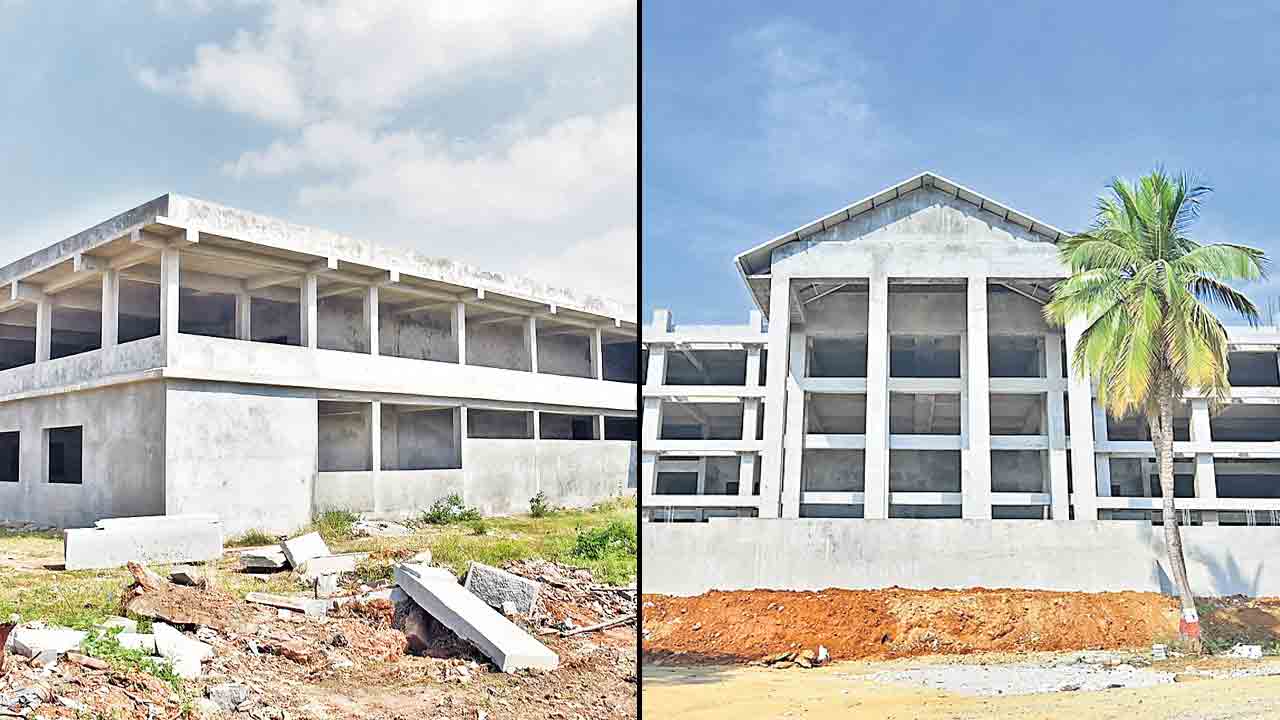 కేసీఆర్‌ ఆనవాళ్లా.. పనులన్నీ ఆపేద్దాం.. గత ప్రభుత్వ నిర్మాణాలను పట్టించుకోని కాంగ్రెస్‌ సర్కారు