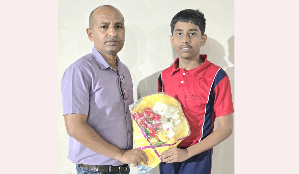 Universal School | రాష్ట్రస్థాయి సబ్ జూనియర్ సాఫ్ట్ బాల్ పోటీలకు యూనివర్సల్ పాఠశాల విద్యార్థి ఎంపిక