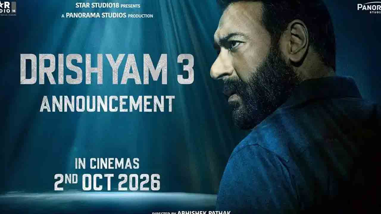 Drishyam 3 | అప్పుడే అజ‌య్‌దేవ్‌గ‌న్‌ దృశ్యం 3 హిందీ రిలీజ్ డేట్ లాక్