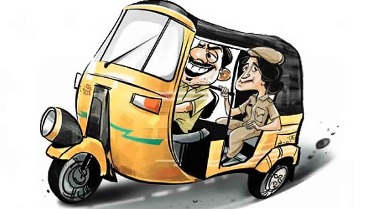 Drunk auto driver | మహిళా కానిస్టేబుల్‌తో తాగుబోతు ఆటో డ్రైవర్ రైడ్‌‌.. పోలీసులు ఏంచేశారంటే..!