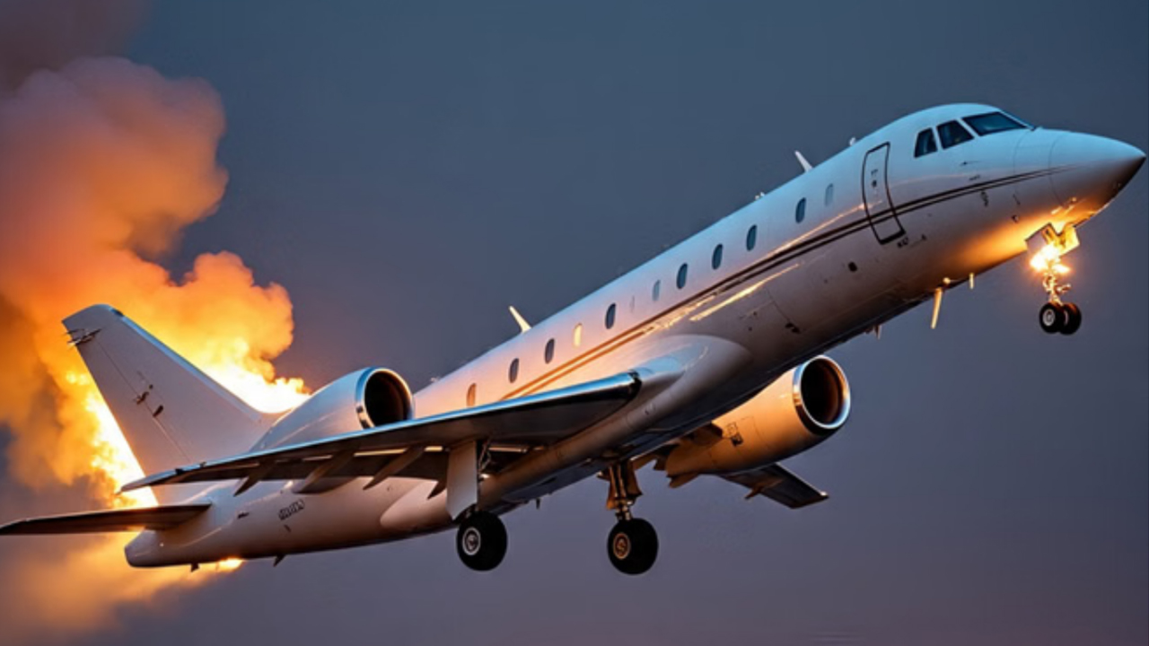 Jet Crash | అమెరికాలో కూలిన జెట్‌ విమానం.. ఏడుగురు మృతి..!