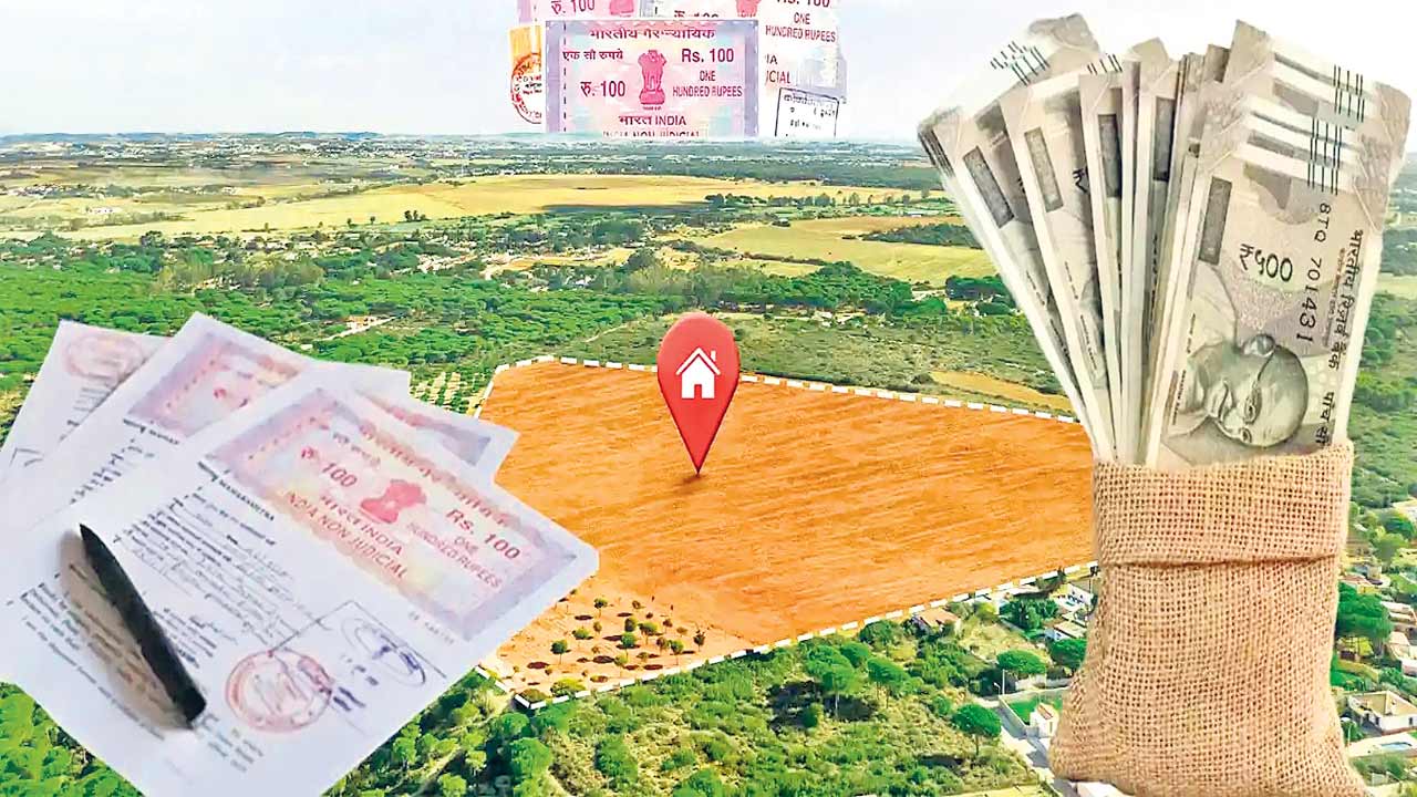 మరో రెండు ప్లాట్ల విక్రయం