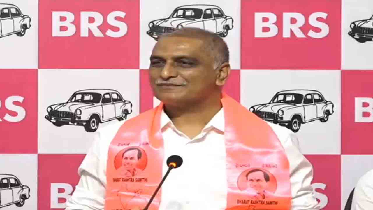 Harish Rao | నీళ్ల మంత్రి ఉత్తమ్‌ కుమార్‌ రెడ్డి బ్యాక్‌ డేట్ లెటర్‌లు రాస్తడు : హరీశ్‌రావు