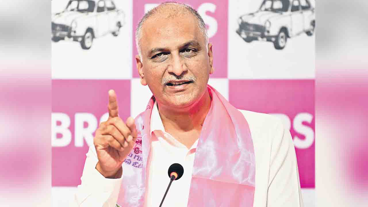 30 శాతం కమీషన్ల కోసమే థర్మల్‌ ప్లాంట్లు.. 50 వేల కోట్ల కుంభకోణం.. ప్రజలపై 82 వేల కోట్ల భారం: హరీశ్‌రావు