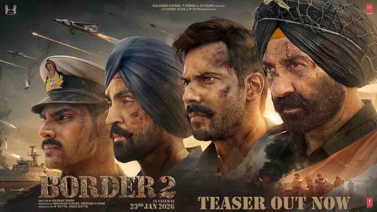 Border 2 Teaser | సన్నీ డియోల్‌, వరుణ్ ధావన్ ‘బోర్డర్ 2’ టీజర్ విడుదల