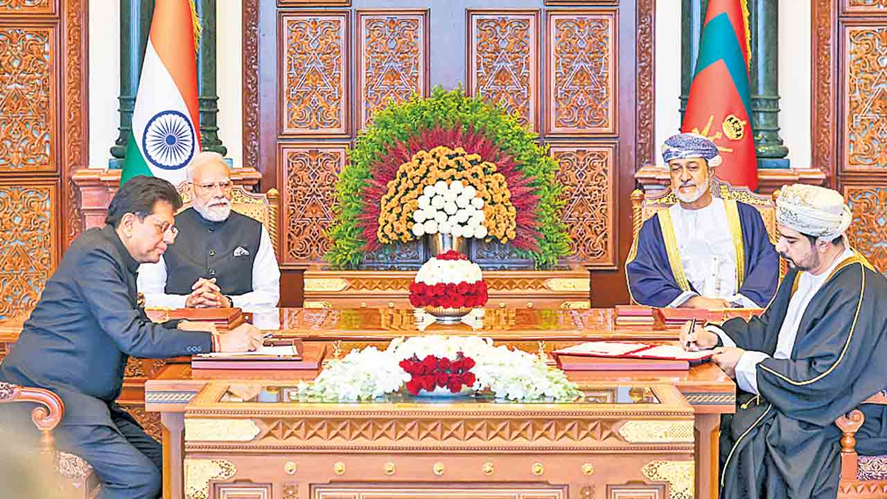 భారత్‌-ఒమన్‌ ట్రేడ్‌ డీల్‌