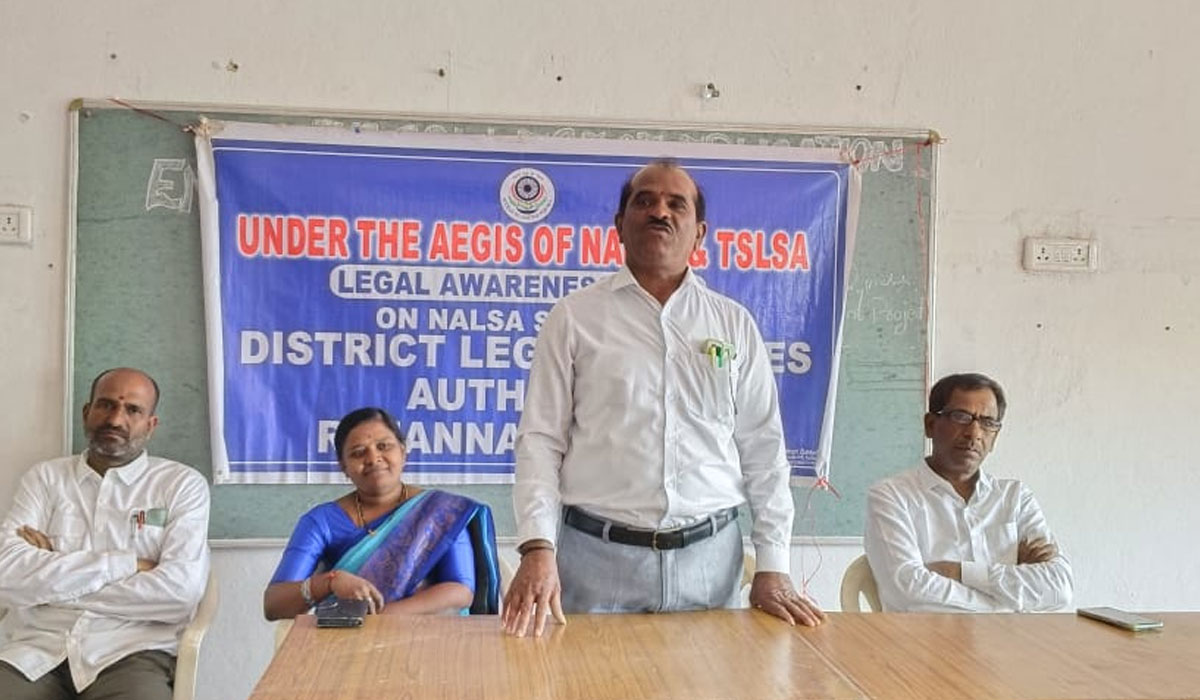 Human rights | గౌరవంగా జీవించేందుకు మానవ హక్కులు మూలాధారం.. సిరిసిల్ల బార్ అసోసియేషన్ అధ్యక్షుడు జే శ్రీనివాసరావు