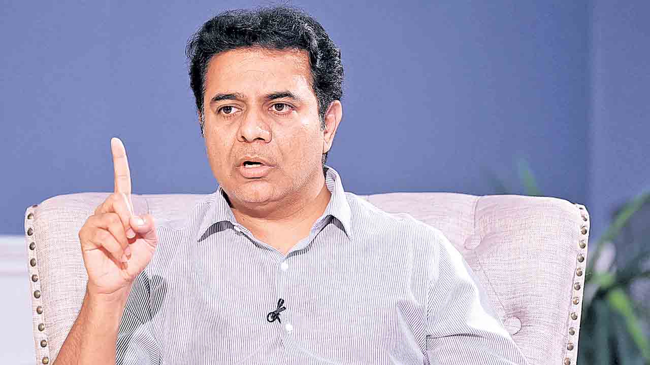 హిల్ట్‌పై మాట్లాడరేం?.. రాహుల్‌గాంధీకి కేటీఆర్‌ లేఖ