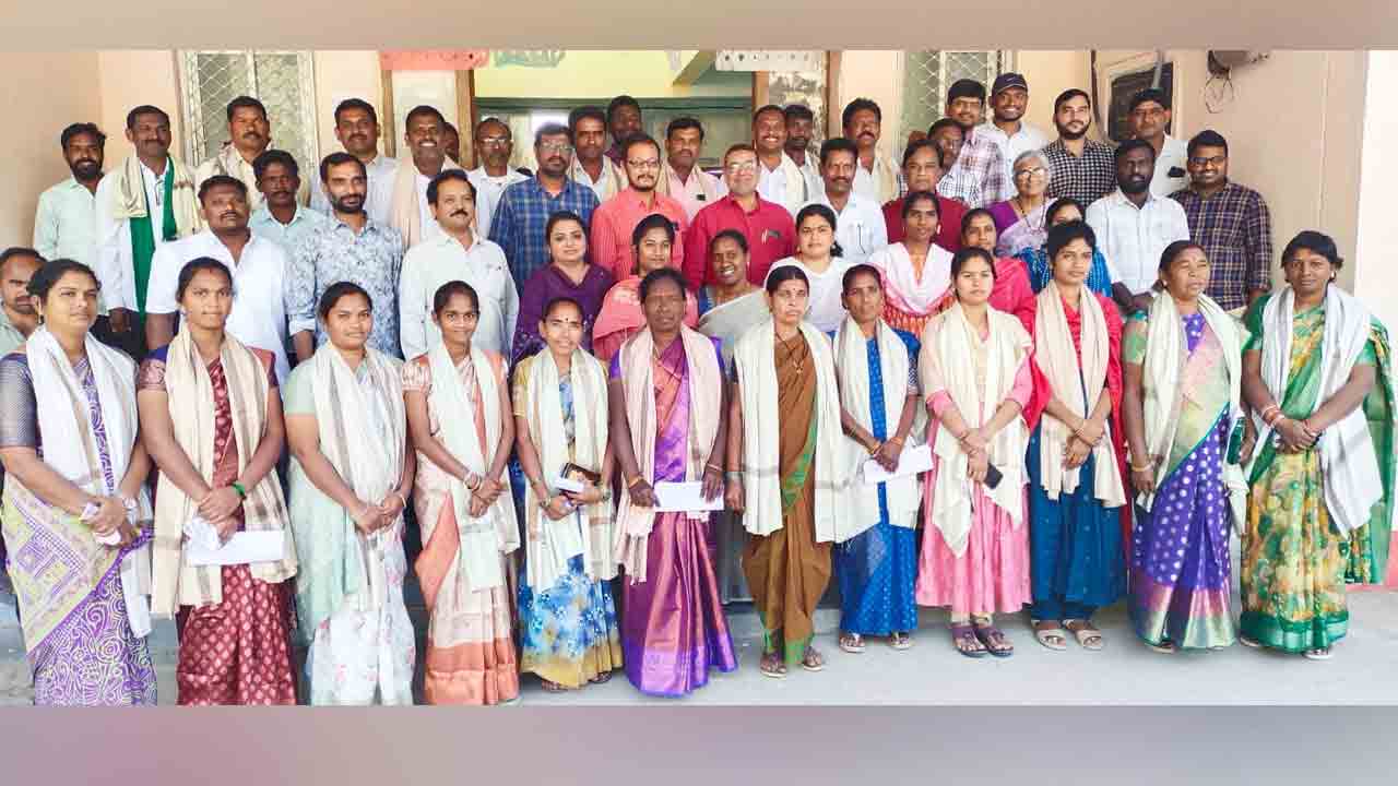 Kasipeta Sarpanches | సమన్వయంతో అభివృద్దికి కృషి.. సన్మాన కార్యక్రమంలో కాసిపేట మండల సర్పంచులు