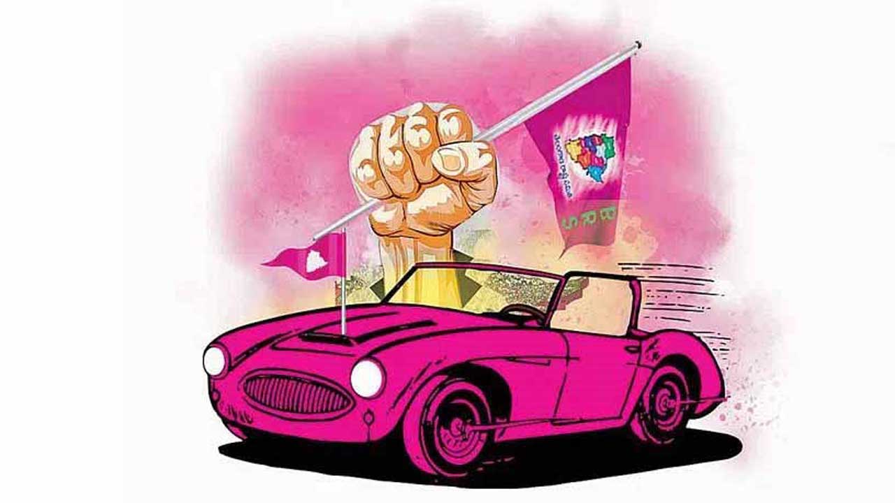 గ్రామాల్లో కారు జోరు..