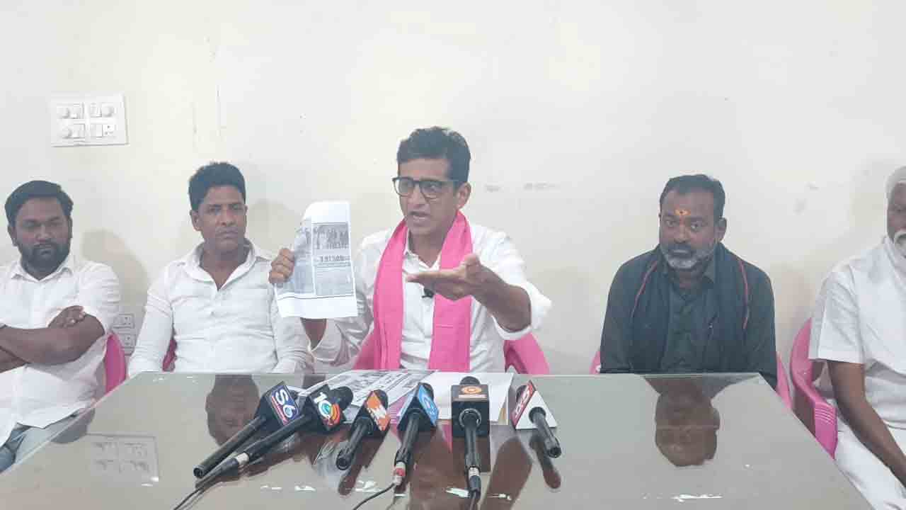 MLA Sanjay Kalvakuntla | ఓట్ల కోసం కాంగ్రెస్ నాయకుల బెదిరింపులు : ఎమ్మెల్యే డాక్టర్ సంజయ్ కల్వకుంట్ల