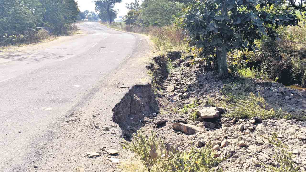 Nagoba Jatara Road