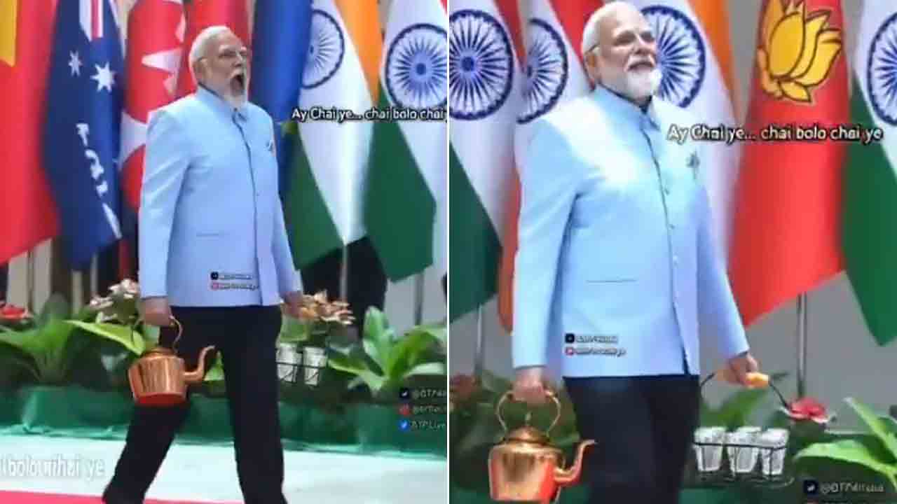 PM Modi | చాయ్‌ అమ్ముతున్న ప్రధాని మోదీ.. వివాదాస్పద వీడియో షేర్‌ చేసిన కాంగ్రెస్‌