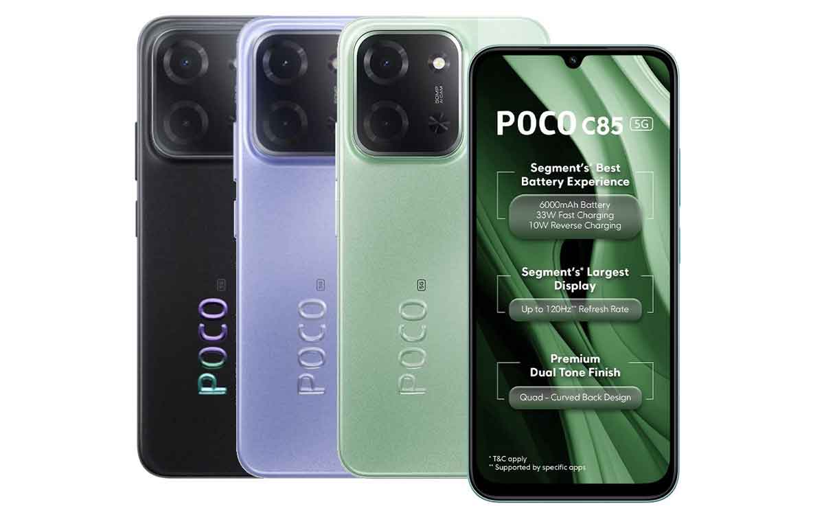 POCO C85 5G | బ‌డ్జెట్ ధ‌ర‌లోనే అదిరిపోయే ఫీచ‌ర్ల‌తో లాంచ్ అయిన పోకో కొత్త స్మార్ట్ ఫోన్‌..!
