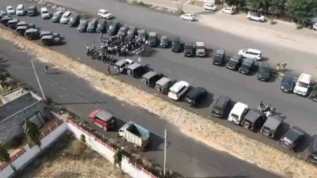 Police Seize Over 140 Vehic