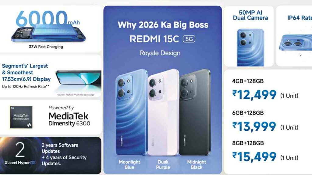 Redmi 15c 5g