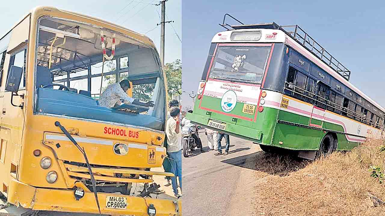 రాష్ట్రంలో నెత్తురోడిన రహదారులు.. మూడు ప్రమాదాల్లో ఆరుగురు మృతి