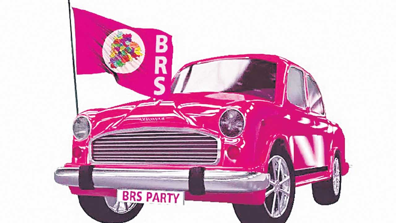 భువనగిరి ఖిలాపై గులాబీ జెండా