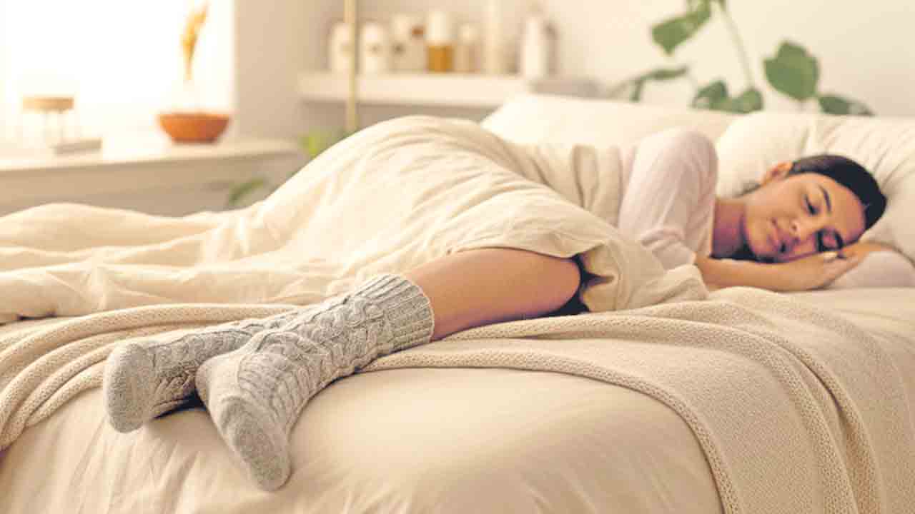 స్లీపింగ్‌ సాక్స్‌!