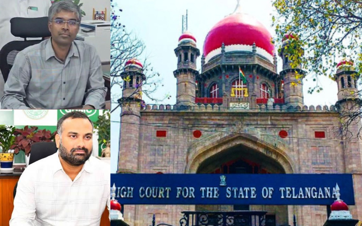 ఇద్దరు ఐఏఎస్ అధికారులకు హైకోర్టు నోటీసులు జారీ