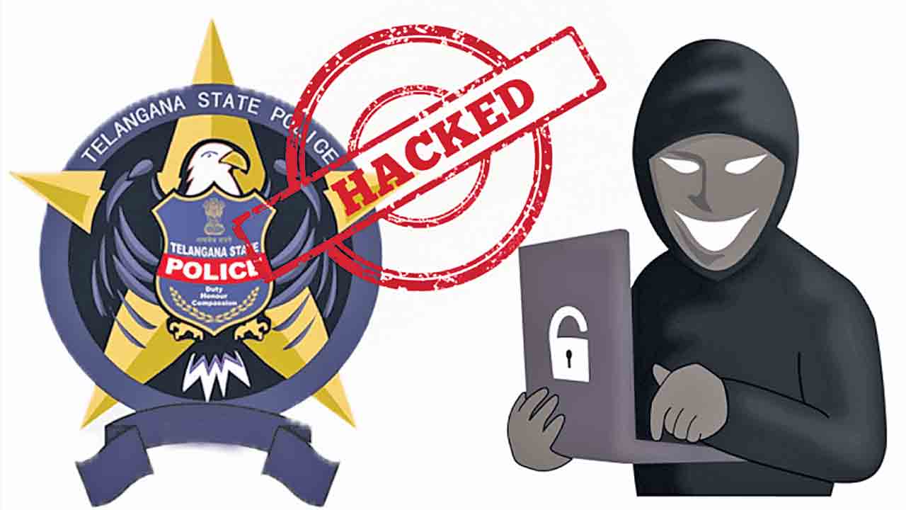 తెలంగాణ పోలీసు వెబ్‌సైట్‌ హ్యాక్‌
