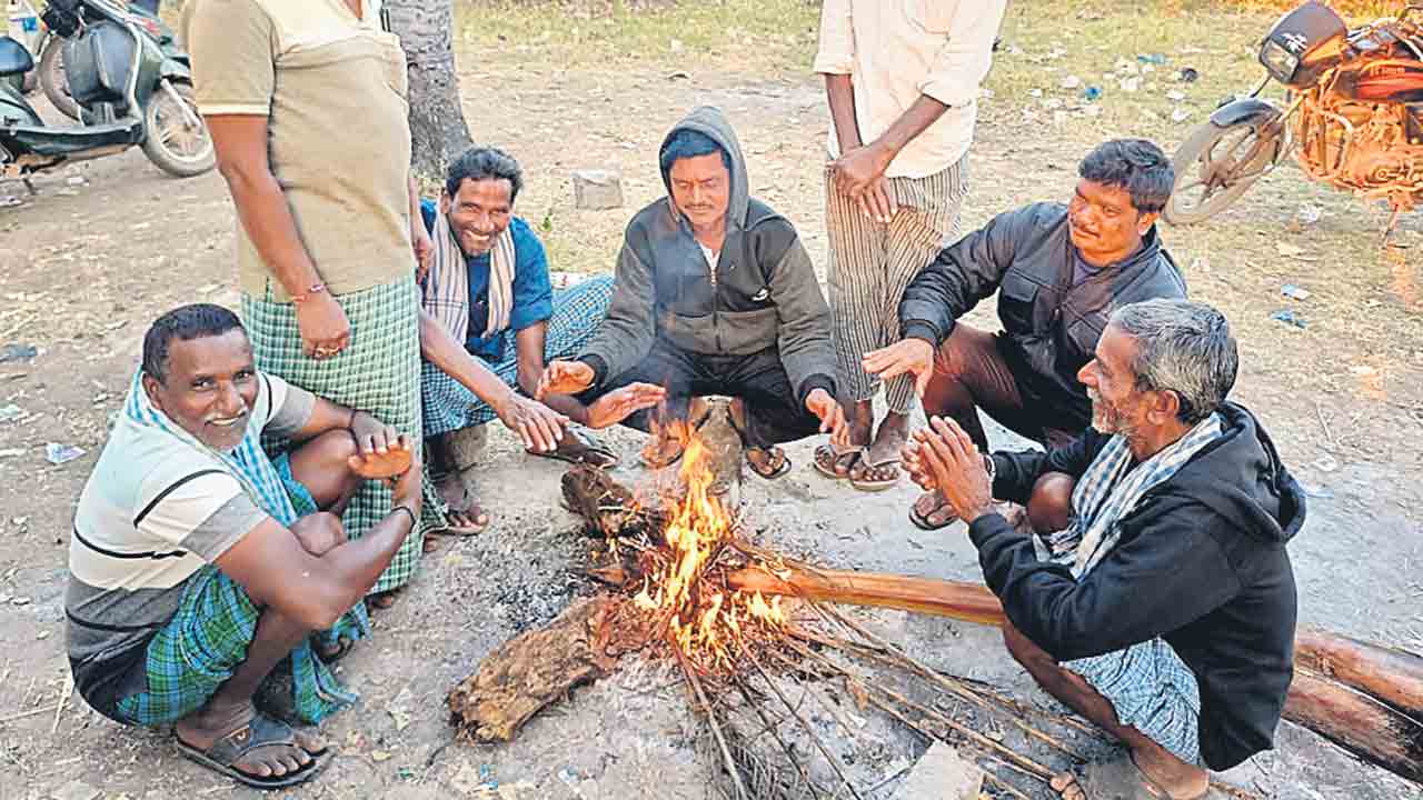 చలి గుప్పిట తెలంగాణ.. 28 జిల్లాల్లో సింగిల్‌ డిజిట్‌ ఉష్ణోగ్రత నమోదు