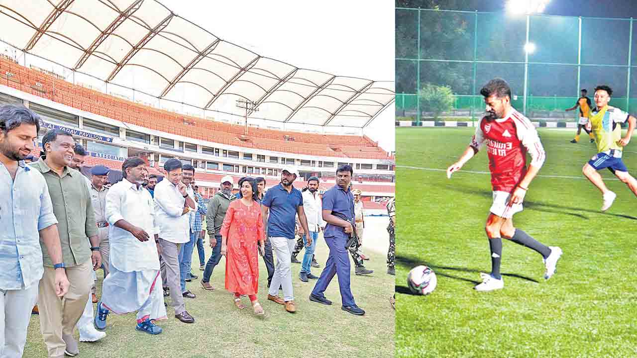 రేవంత్‌ ఆటకు.. 100 కోట్ల ఖర్చు.. ప్రజాధనంతో ఫుట్‌బాల్‌