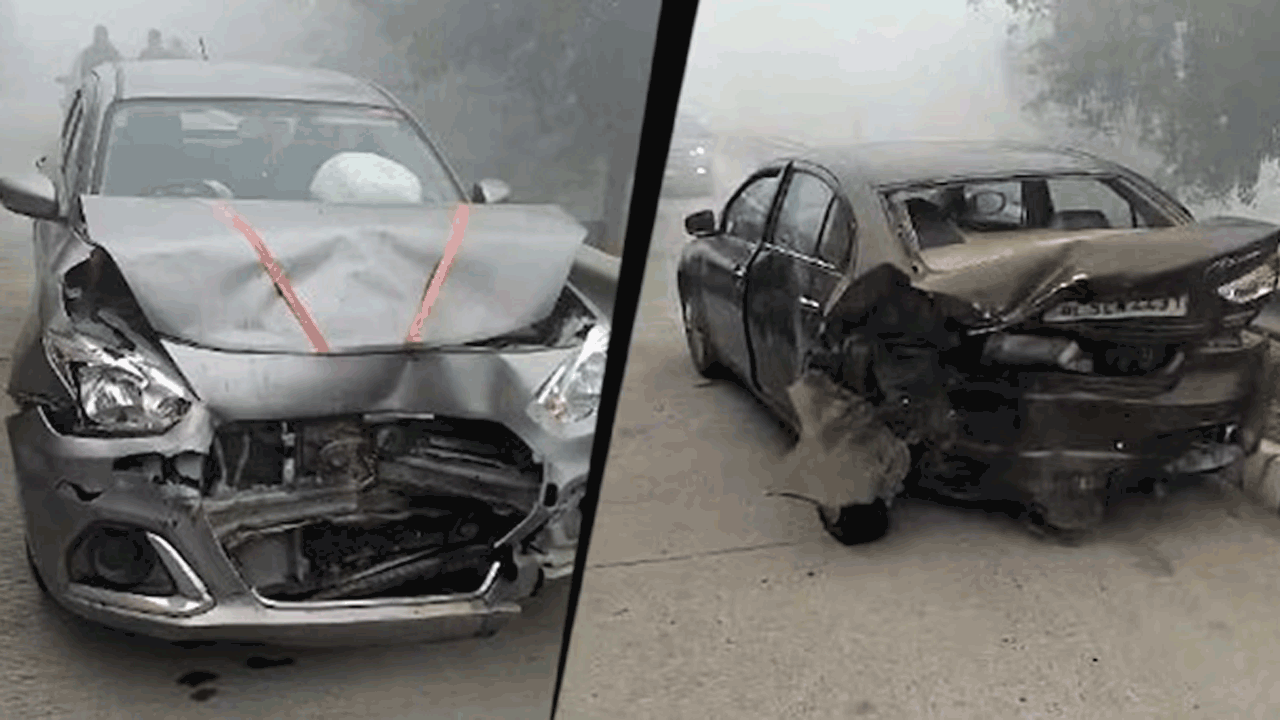 Vehicles Collide | పొగమంచు.. నోయిడా ఎక్స్‌ప్రెస్‌వేపై ఢీకొన్న వాహనాలు.. పలువురికి గాయాలు