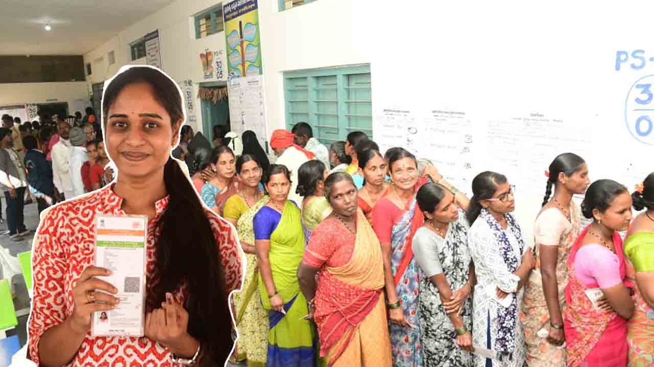 ఓటెత్తిన పల్లె..